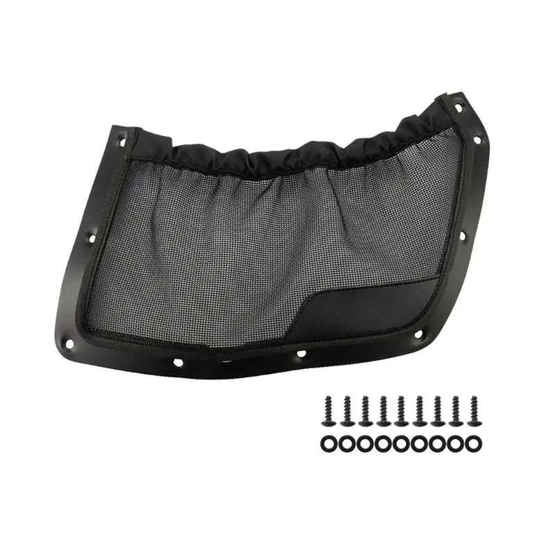 Back Panel Rear Storage Net For Can Am Maverick R/X/XRS Rear Cargo Bag Organizer Seat Mesh Pocket 715008312-ABQA