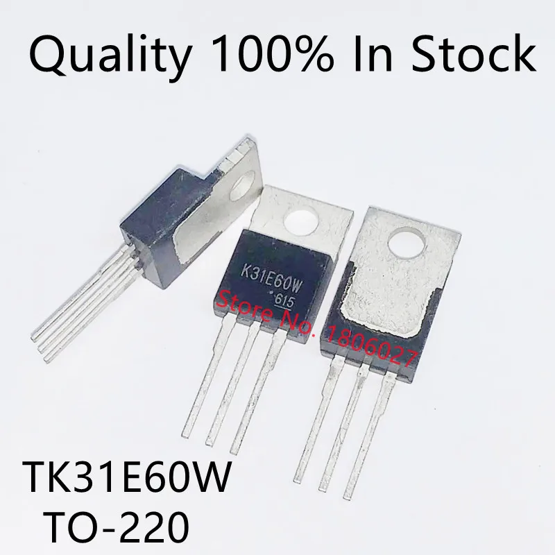 20pcs/Lot   MOS tube   TK31E60W  TO-220 /  FDP036N10A  /  FDP42AN15A0  /   FDP025N06 /  IRF4905PBF  Field effect transistor