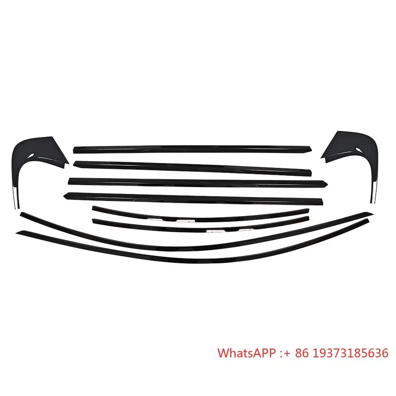 

MRD Body and Window Trim Fit for JAGUAR XE 2015+ Glossy Black Body and Window Trim One Set.