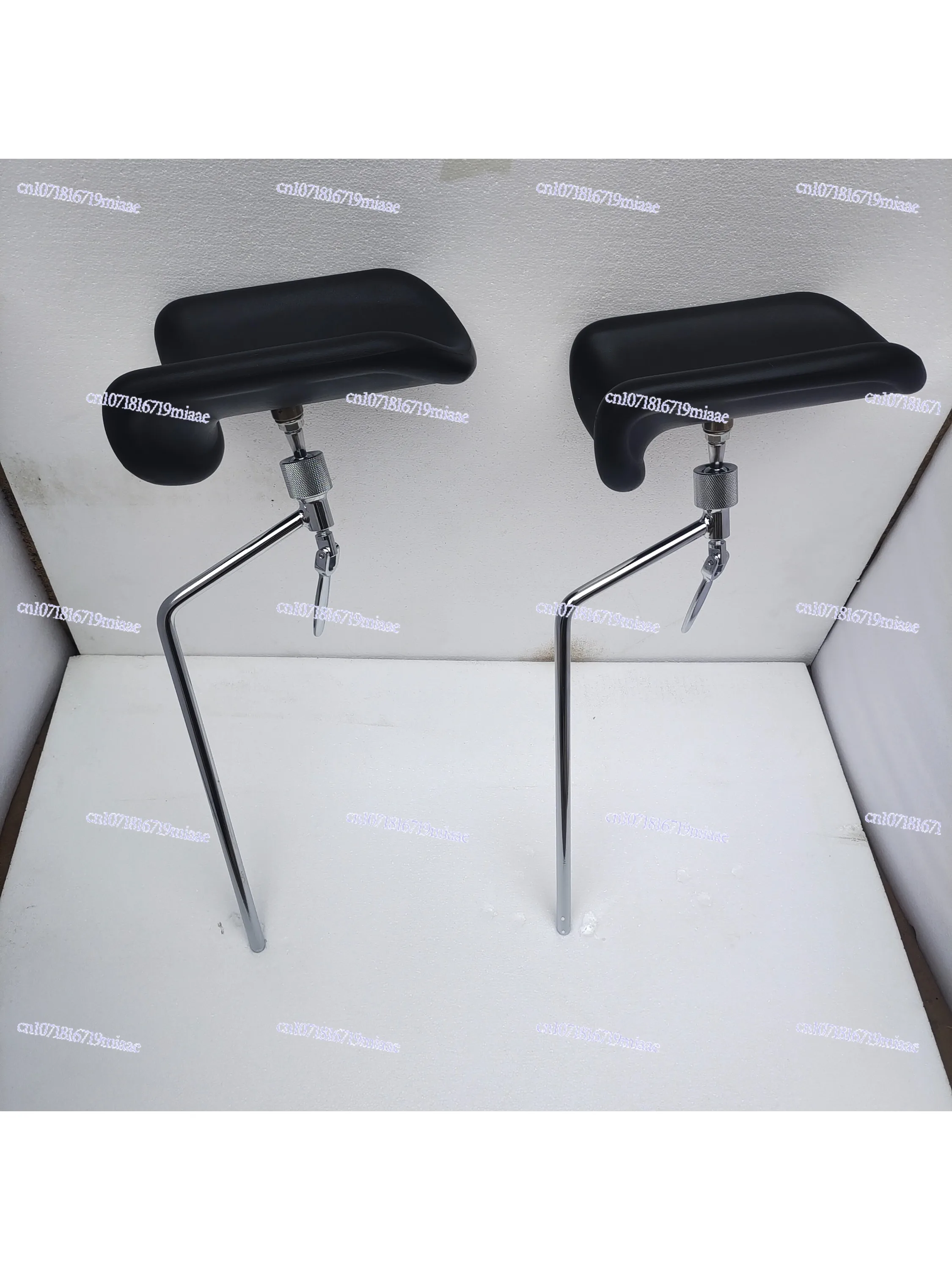 Lit d'examen gynécologique, diamètre 14 Mm, accessoires de lit chirurgical, supports de jambes, stabilisateurs réglables