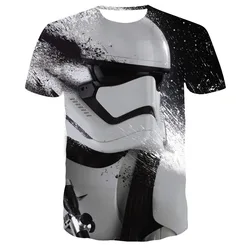 Star Wars Graphic T Shirts Men Darth Vader Stormtrooper Logistics Operations Summer T-shirt Men's and Women's Oversized Tops