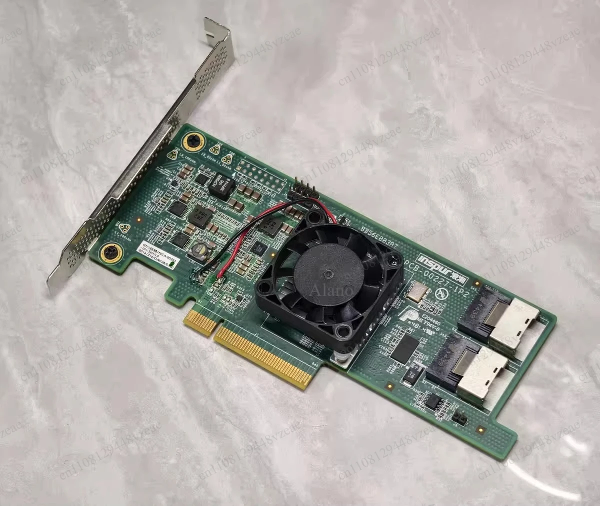 New FW With Fan SFF 8087 6Gb/s PCIE X8 SAS SATA Card For Storage NAS 9217 8i SAS2308 Pass Through HBA Controller IT Mode