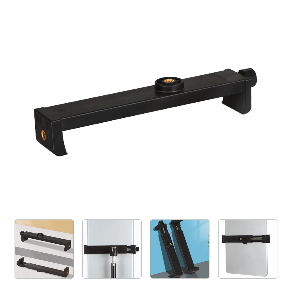 Multifunctional Bracket Tablet Supply Stablizer Adapter Clip Holder for Monopod Abs