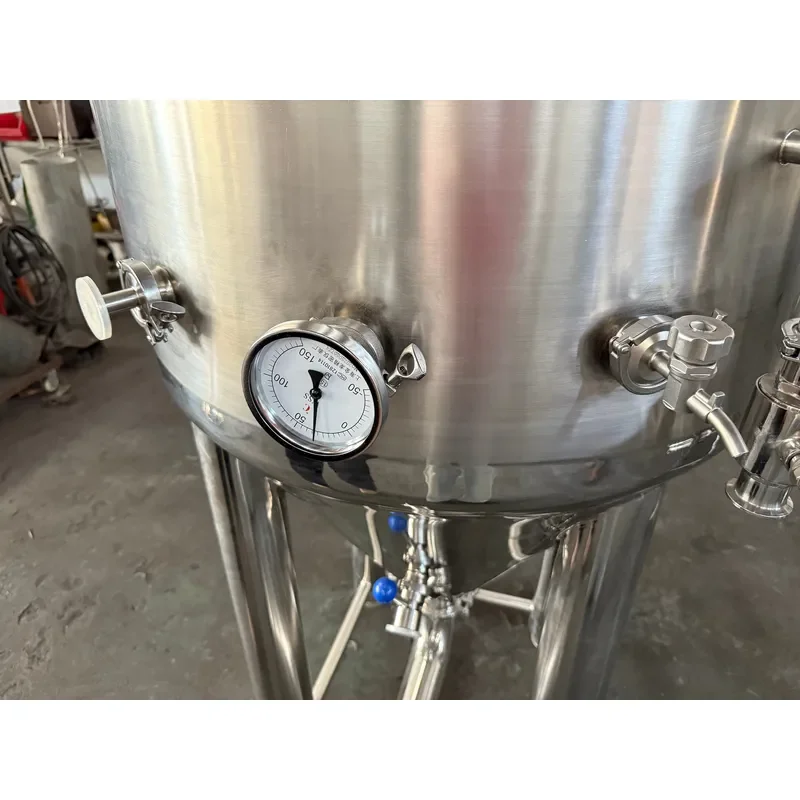 CE Certified SS304/316 500L Beer Wine Stainless Steel Fermentation Tank / Industrial Fermenter for Beer Wine Bioethanol
