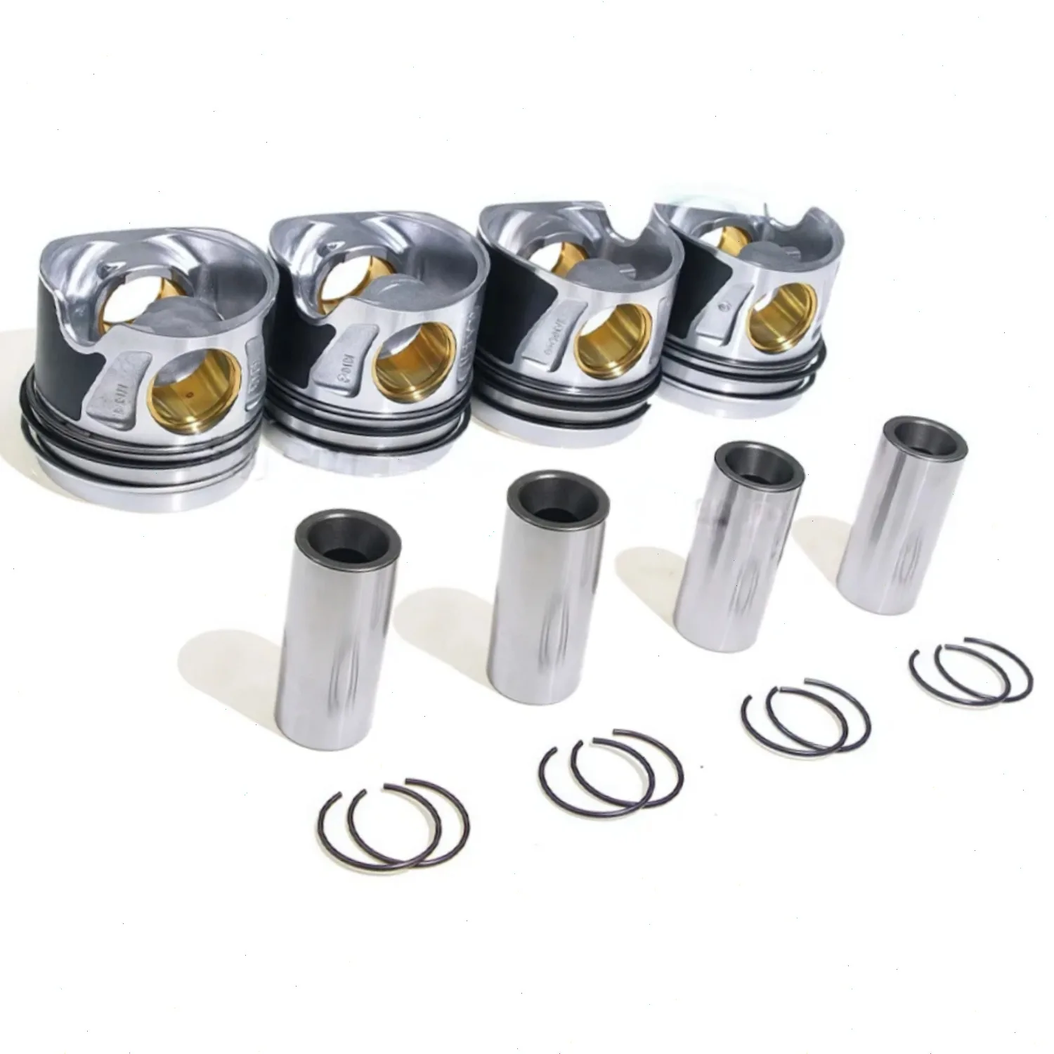 Engine Parts Piston Kit with rings For Mercedes-Benz OM651 2.1 2.2 2143cc CDI Diesel C180 C200 C220 C250 C300 CLS220 CLS250 E200