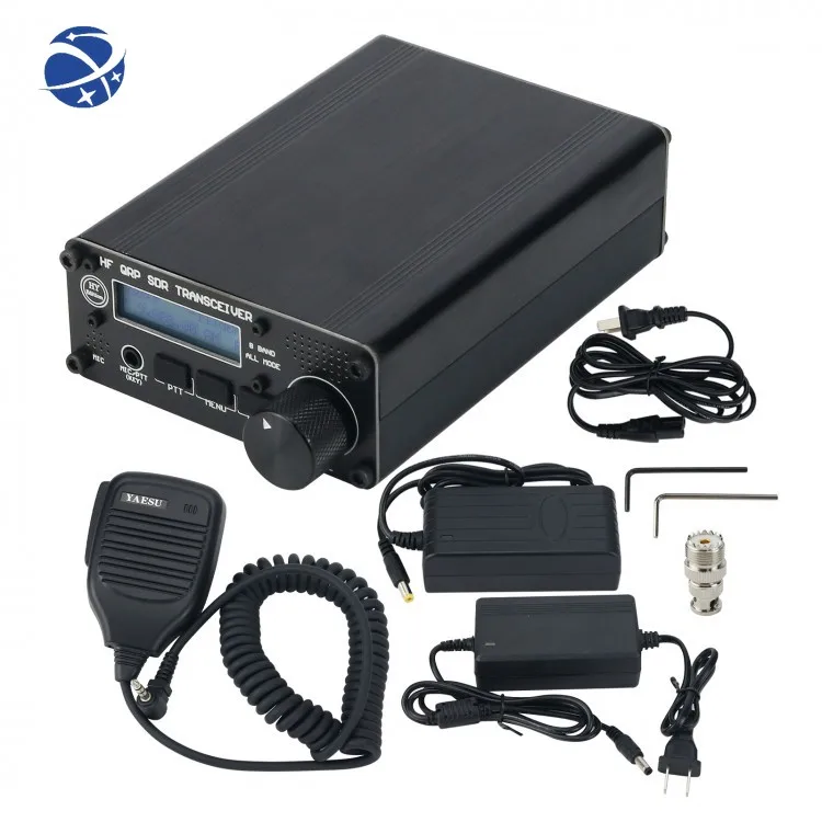 yyhc USDX-BATT HF QRP Full Set 8 Band All Mode Built-in Battery 3 Buttons SDR Transceiver w/ Microphones