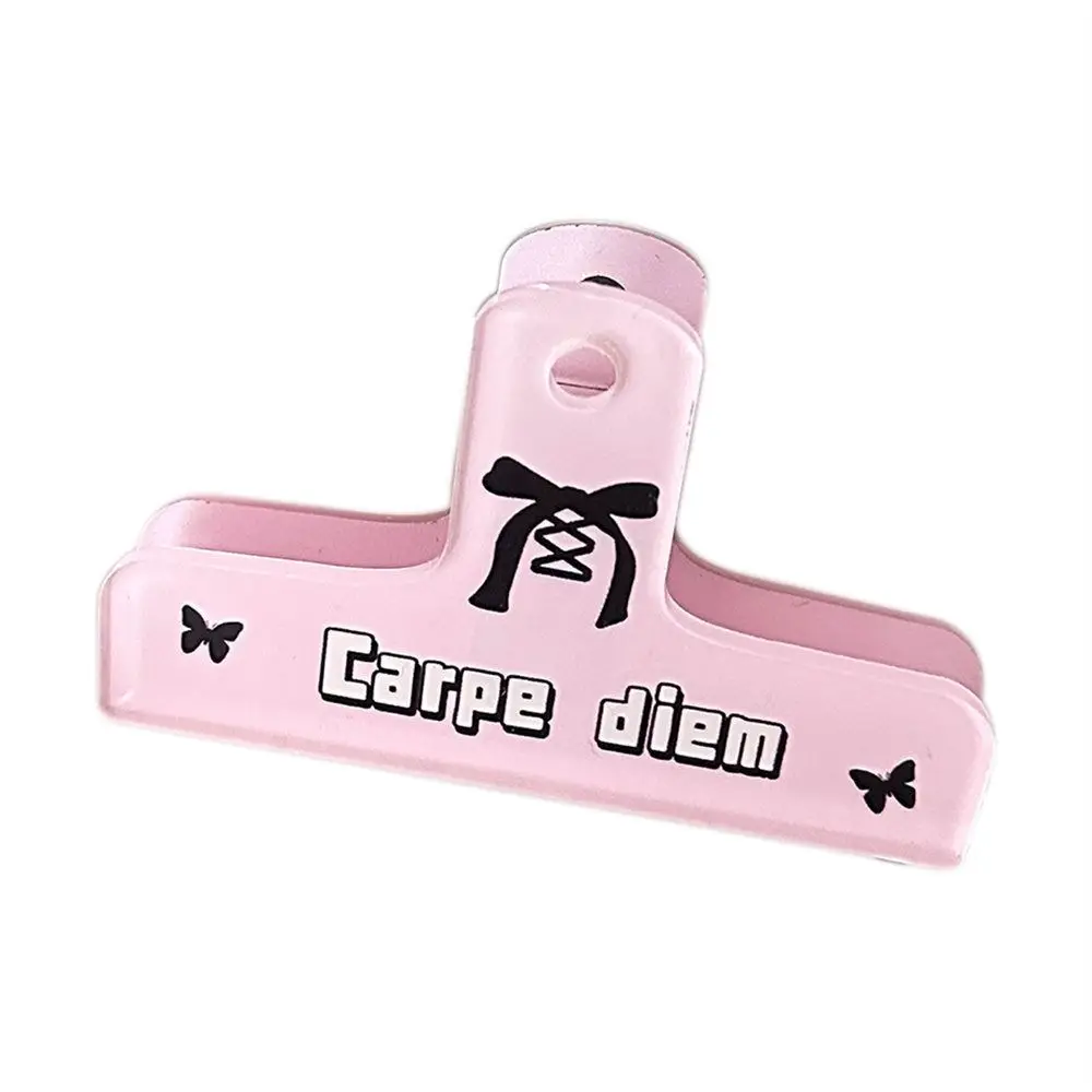 Hand Account Storage Clip Cute Long Tail Clip Acrylic Minimalist Binder Clip Simple Portable Paper Clips Student