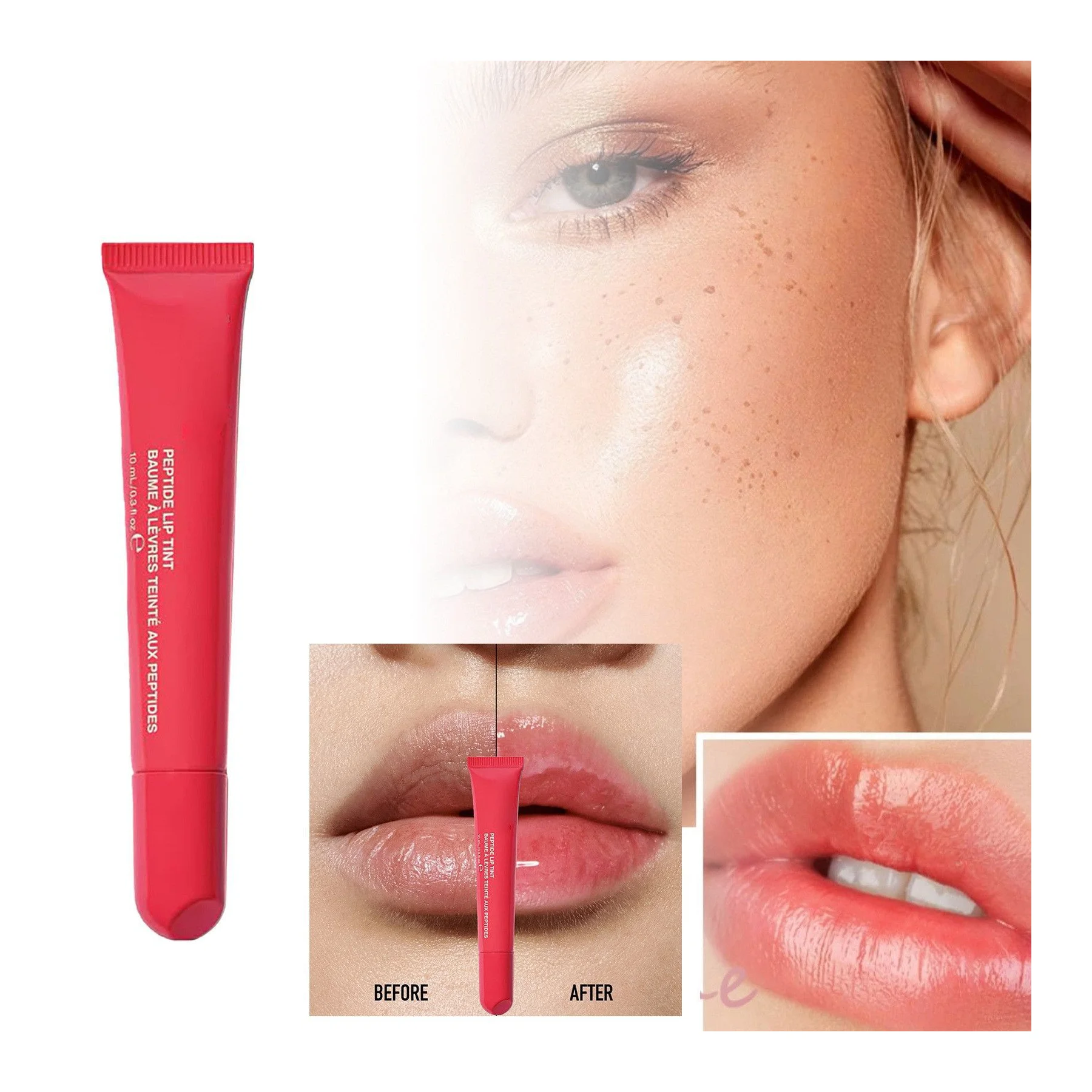 Multicolor lip gloss