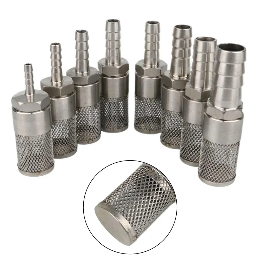 

Hose Barb Filter Stainless Steel 304 Strainer Mesh Pipe Pump Fuel Gas 6mm~18mm 304 Stainless Steel Robust Construction