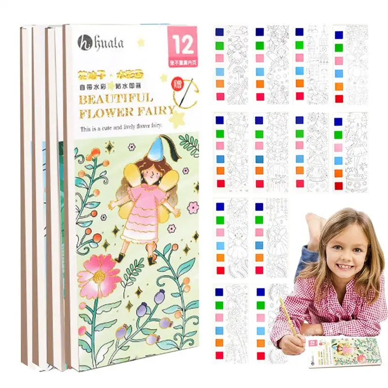 

Water Coloring Books For Kids 4X Toddler Water Coloring Paint Set Toddler Water Coloring Paint Doodle Paper For School