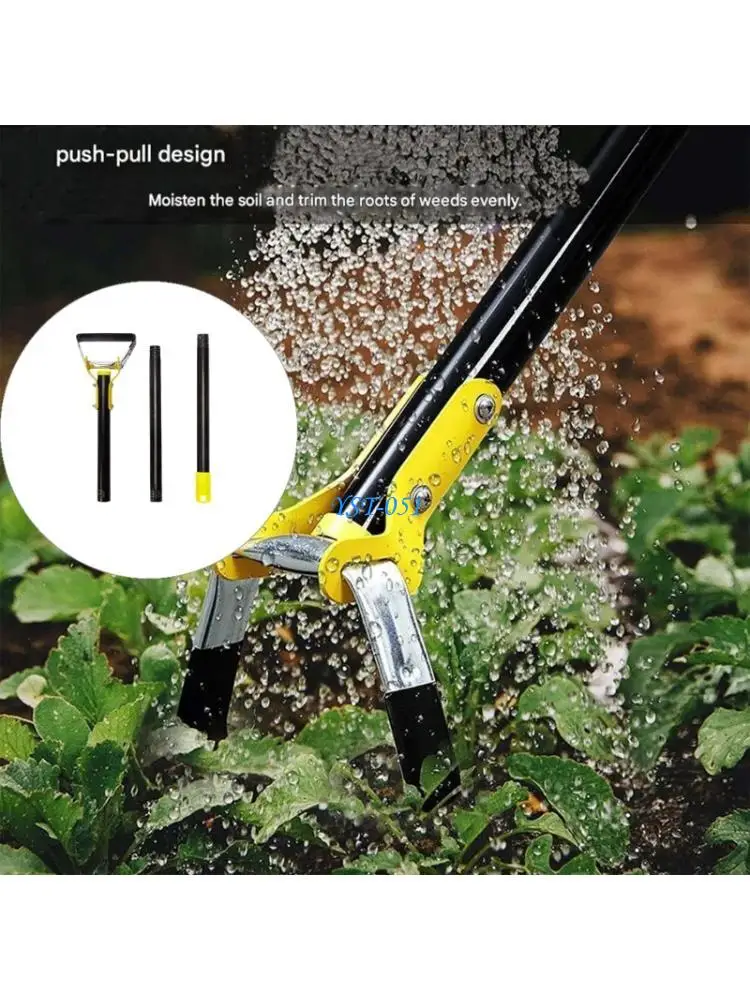 E15A Ergonomic Hoe With Ergonomic Handle For Easy Gardening And Landscaping