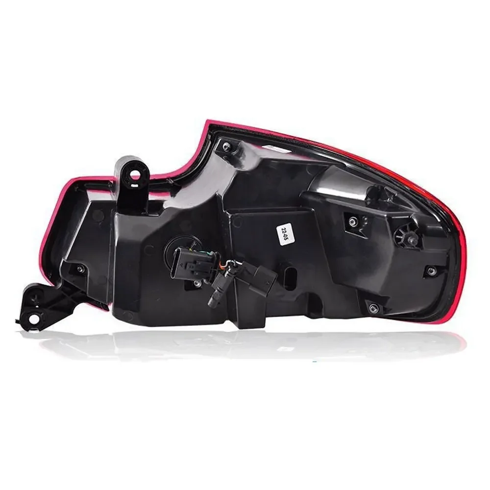 أضواء خلفية السيارة لسيارات BMW 2 Series F22 F23 M2 F87 M2C 2014 ‐ 2021 زوج أحمر LED ضوء خلفي مصباح سطوع عالية عدسة مقاوم للماء #6