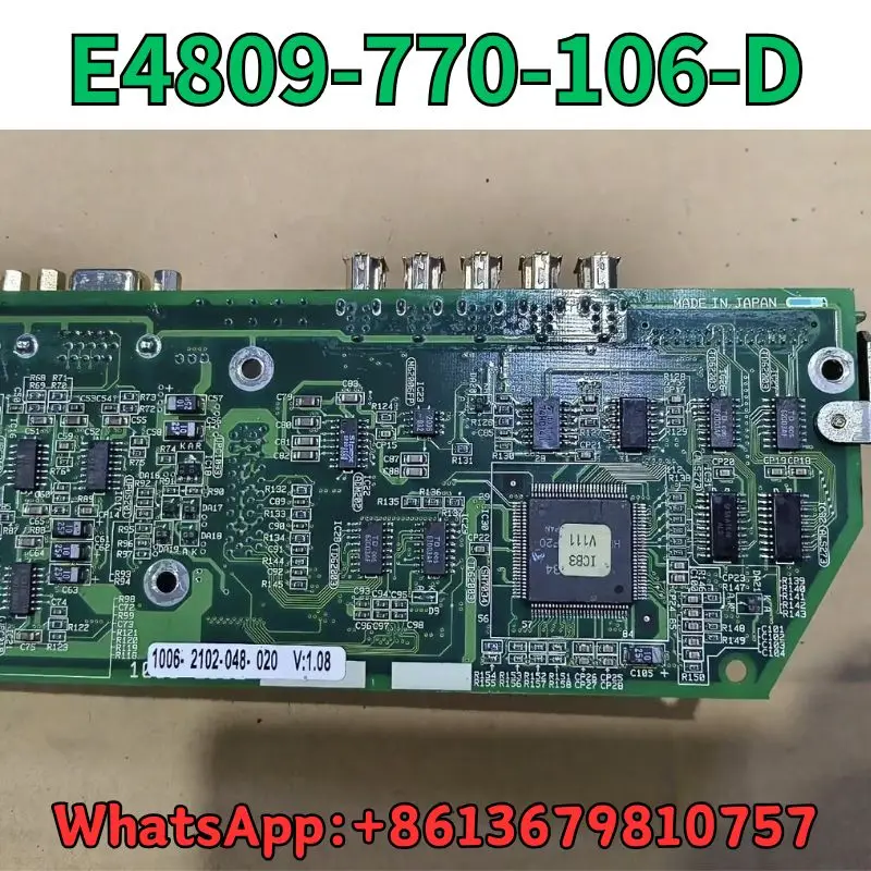 Used Circuit board E4809-770-106-D test OK Fast Shipping