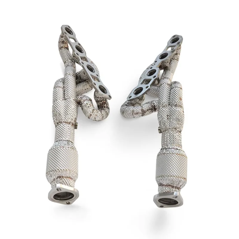 

Высокопроизводительный выпускной коллектор для Lexus RCF 5.0 V8 2016-2020, автомобильная выхлопная система из нержавеющей стали