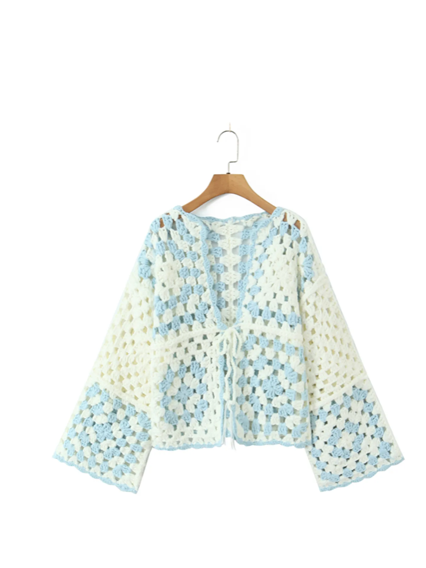 

Свободный вязаный кардиган ручной работы в этническом стиле и верхняя одежда для мамы Che Pattern Vaion, женская мода, весна-лето