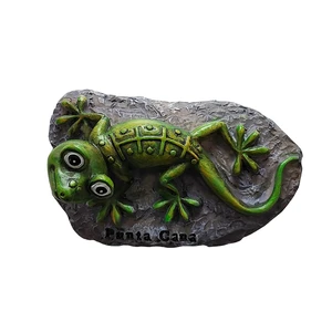 北米ドミニカ3D冷蔵庫マグネット観光お土産冷蔵庫磁気ステッカーコレクションハンディクラフトギフト 10ベストセールスドミニカ共和国のお土産-4