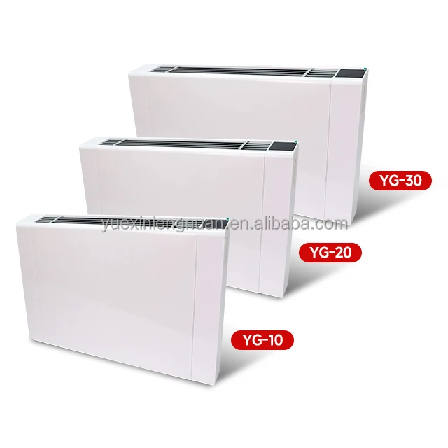 

Бытовой двигатель постоянного тока, настенный вертикальный Fcu Electro Valvula Para Water Slim Fan Coil Unit Ультратонкая катушка вентилятора Радиатор