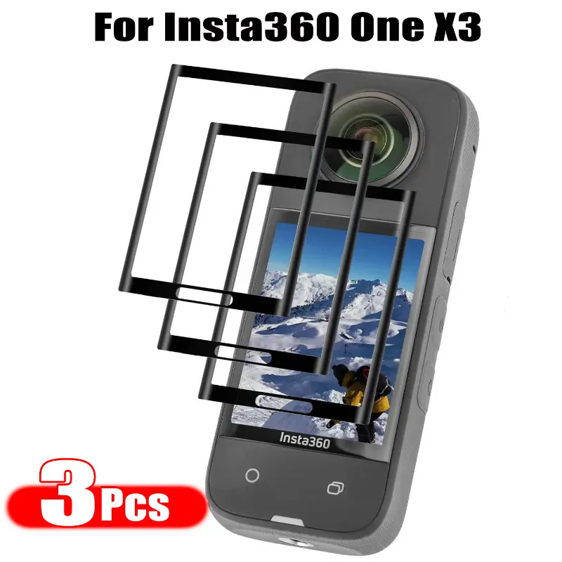 Screen Protector for Insta360 One X3 Soft TPU Film for Insta 360 X3 Scratchproof Protective Film Camera Protection Accessories