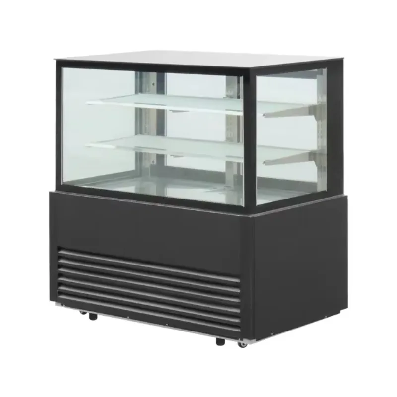 Commercial Mousse Dessert Cabinet Fruit Crisper Mini-fridge Air-cooled Freezer Cake Cabinet Refrigerated Display Cabinet OME