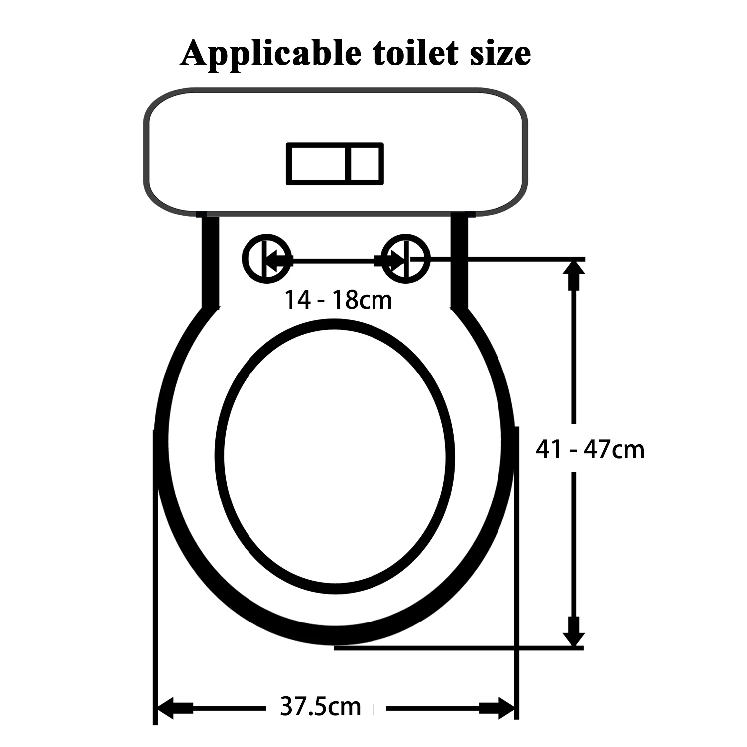 Universal Round Shape Elongated Slow Close Toilet Seat Cover Bowl Lid Top Mounted Quick Release PP Board Soft Closure CF22040PP