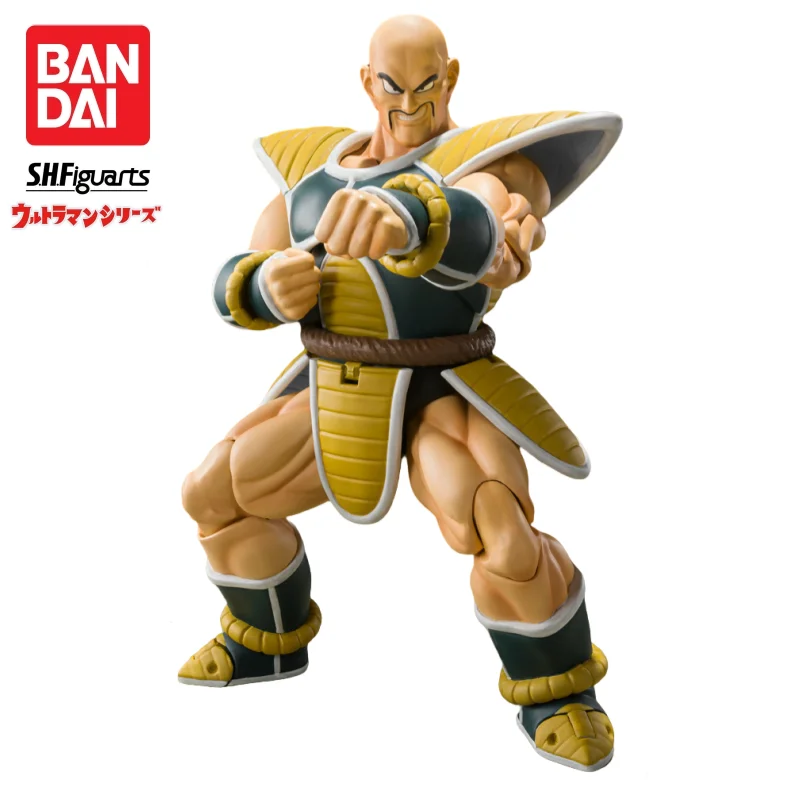 

In Stock Bandai S H Figuarts Original Dragon Ball Nappa Doll Brand New Boxed Action Figure Anime Characters Model Garage