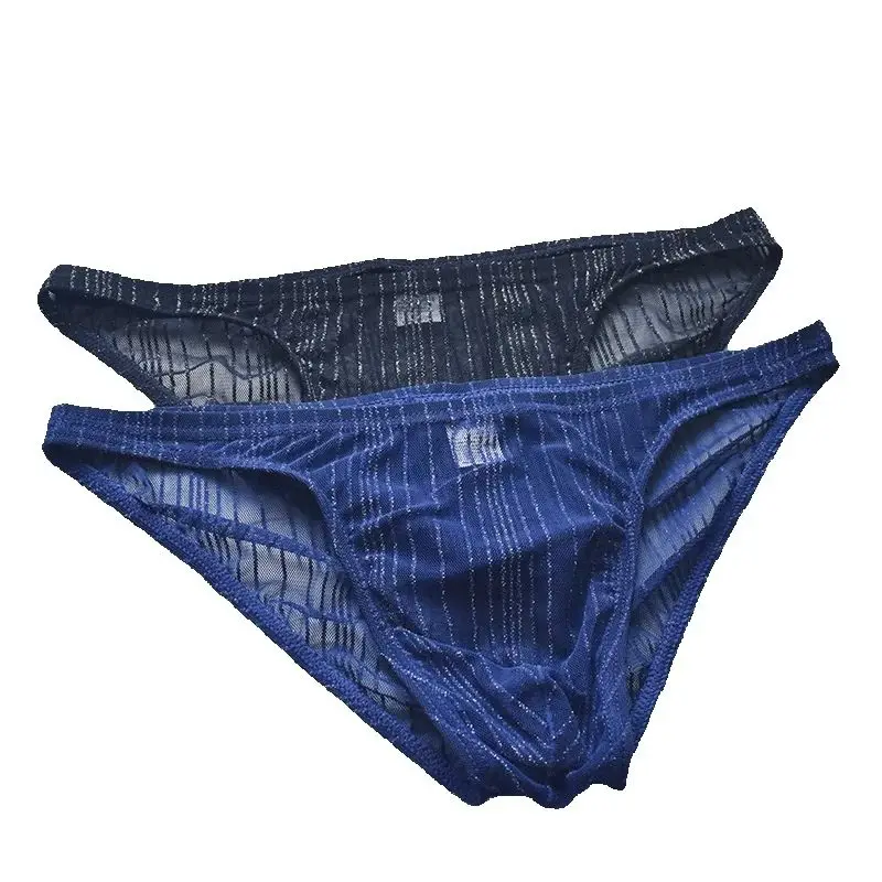 

Men's Sexy See-through Thin Mesh Sissy Underwear Transparent Erotic Breathable Briefs for Men Panties Gay Underpants Good Chioce