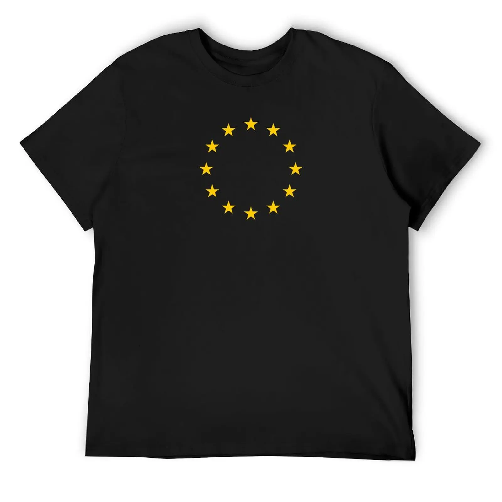 

European Union Flag T-Shirt baggy shirts vintage graphic tee summer top boys animal print anime shirts men