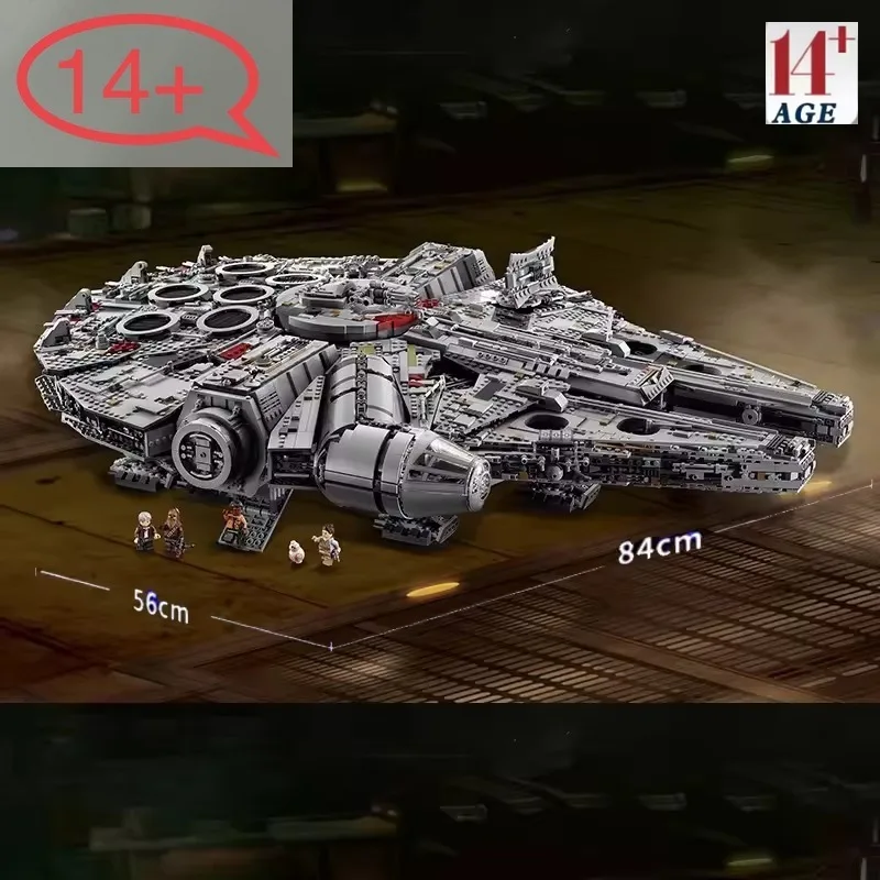 MOC 75192 05132 TIn Stock le grand navire du millénaire Falcon Compatible rôles pour enfants cadeaux d'anniversaire de noël