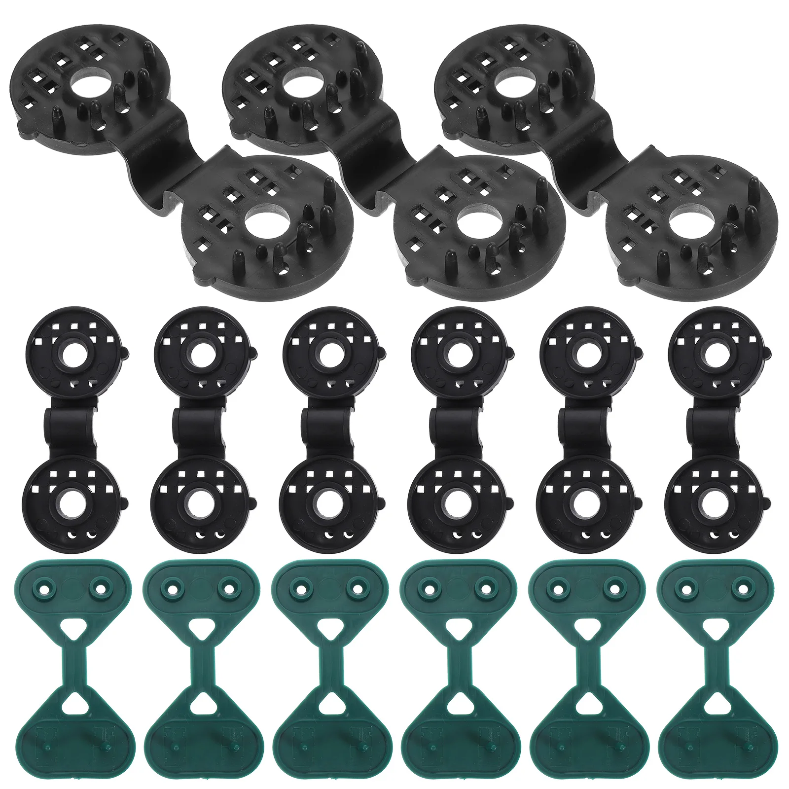 

20 Pcs Shade Clips for Greenhouse Garden Netting Fixing Durable Long Lasting Easy Use Prevent Collapse