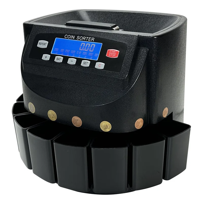 New 9200D Coin Sorting Machine Multinational Coin Counting Machine Foreign Currency Counting Machine
