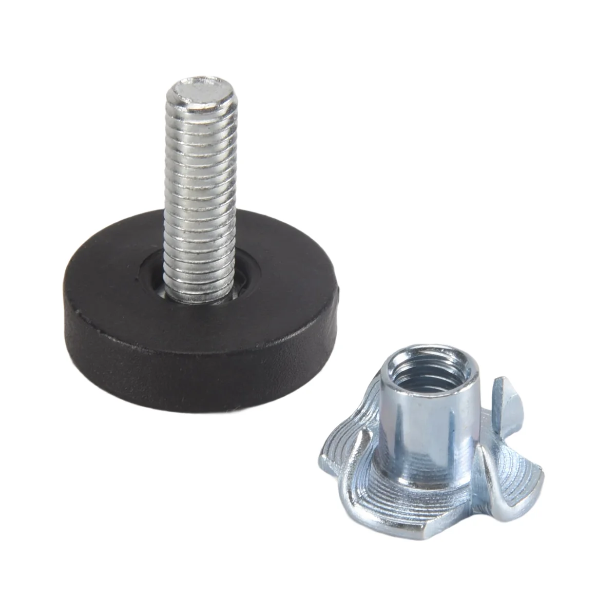 XFDZ 32 PCS M6 Thread Adjustable Furniture Levelers Screw in Chair Feet Adjustable Furniture Feet Leg Levelers
