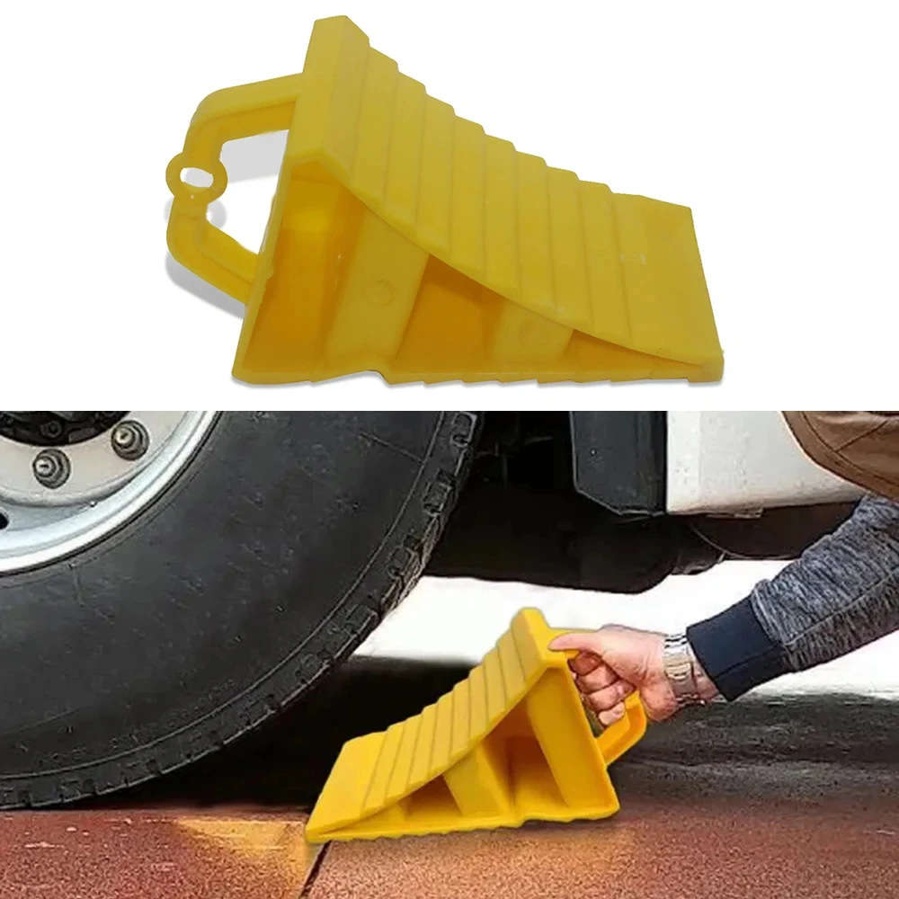 1 Pcs Portable anti slip rubber stopper Parking locator Positioning anti-skid device Anti slip vehicle artifact Car slope pad