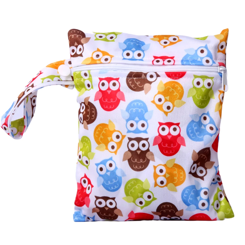 16X20CM New Waterproof Makeup Bag Travel Storage Bag Baby Diaper Bag Sanitary Napkin Portable bag Mother Baby Hanging Bag