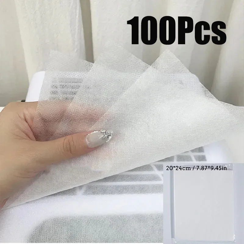 100/500/600/1000 Stück professionelle fusselfreie Wattepads, 100 % Gel-Reinigungs-Maniküre-Pads, fusselfreie Tücher, Reiniger, Nagelreinigungswerkzeuge