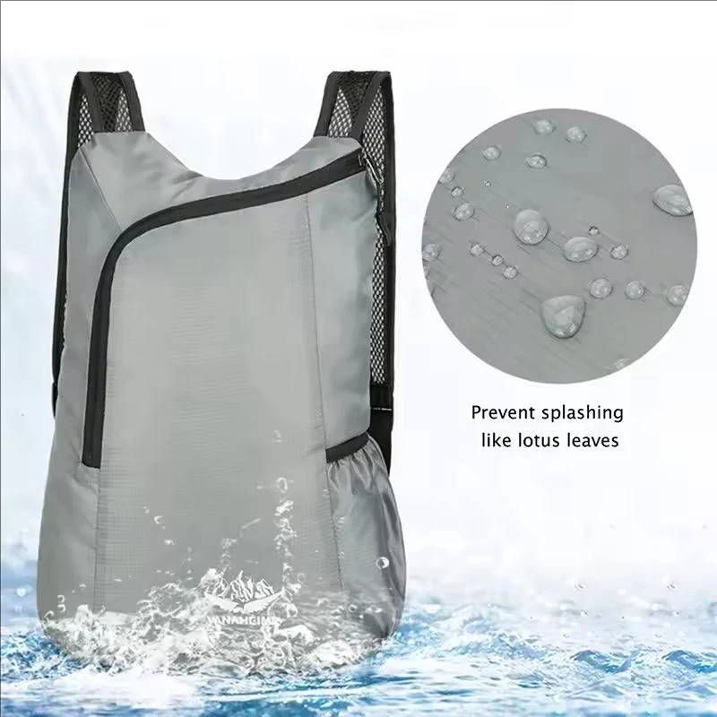 New Outdoor Sports Folding Bag Cycling Sports Backpack Lightweight Portable Large Capacity Waterproof Camping Hiking Bag