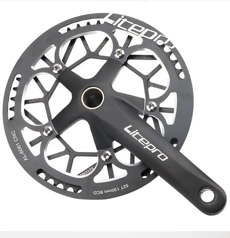 Liteproelite Bicycle Chainwheel Protector 52T 53T 54T Chainwheel Guard Plate For 130BCD Crank Sprocket