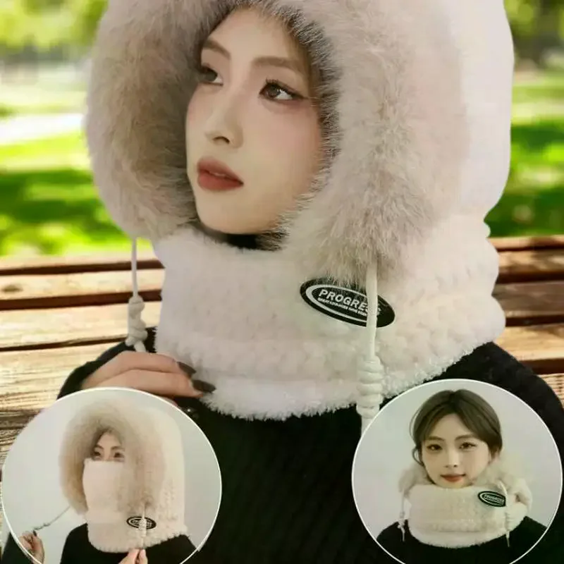 بسيطة بلون الدراجات يندبروف قبعة سميكة الرقبة أدفأ الأذن حماية قبعة الدفء يندبروف الشتاء قبعة وشاح مجموعة #6