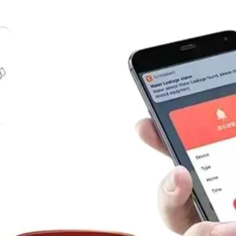 

Датчик протечки воды, детектор затоплений, сигнализация через приложение Smart Life, защита умного дома