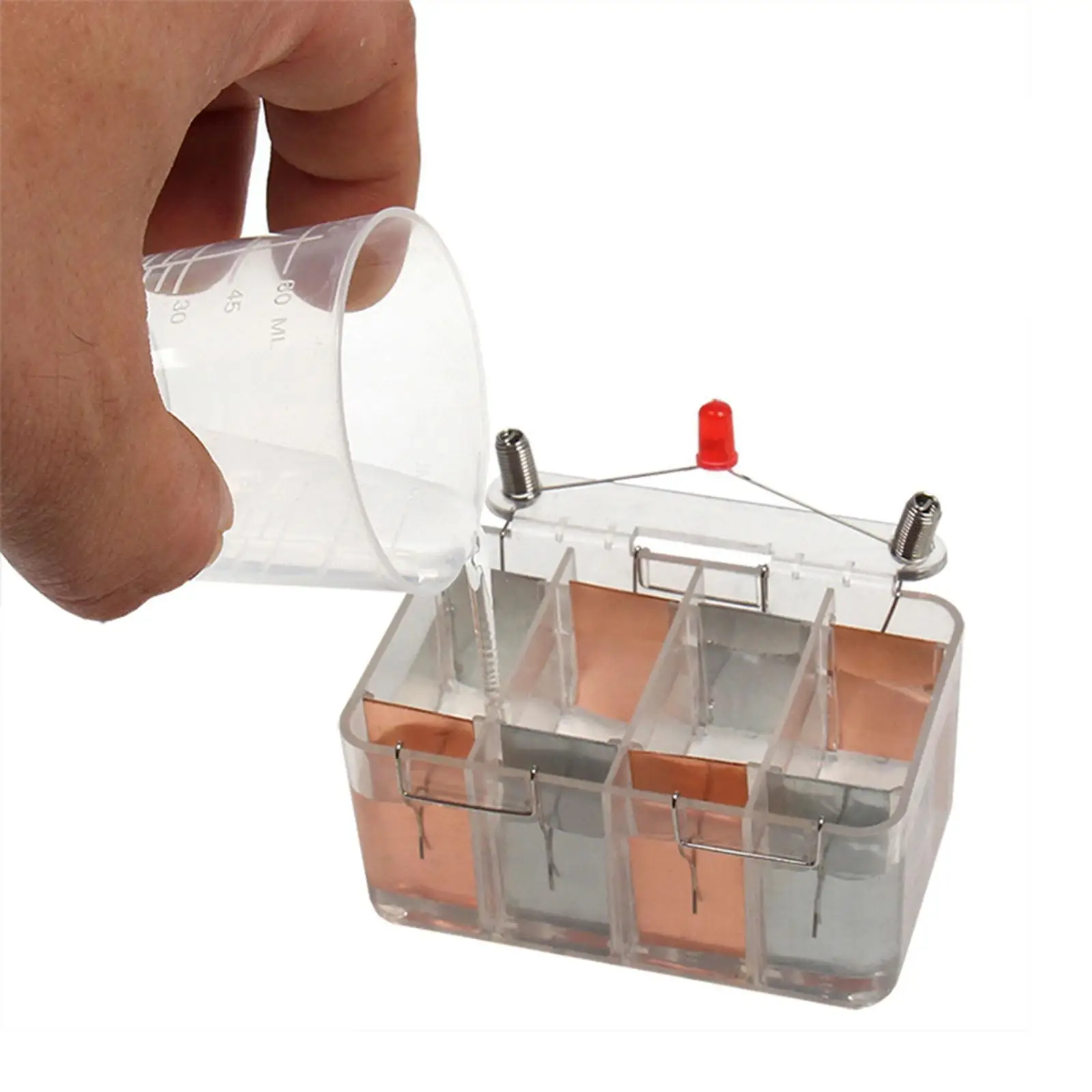 

DIY Salt Water Power Generator Physical Scientific Experiment Assemblable DIY