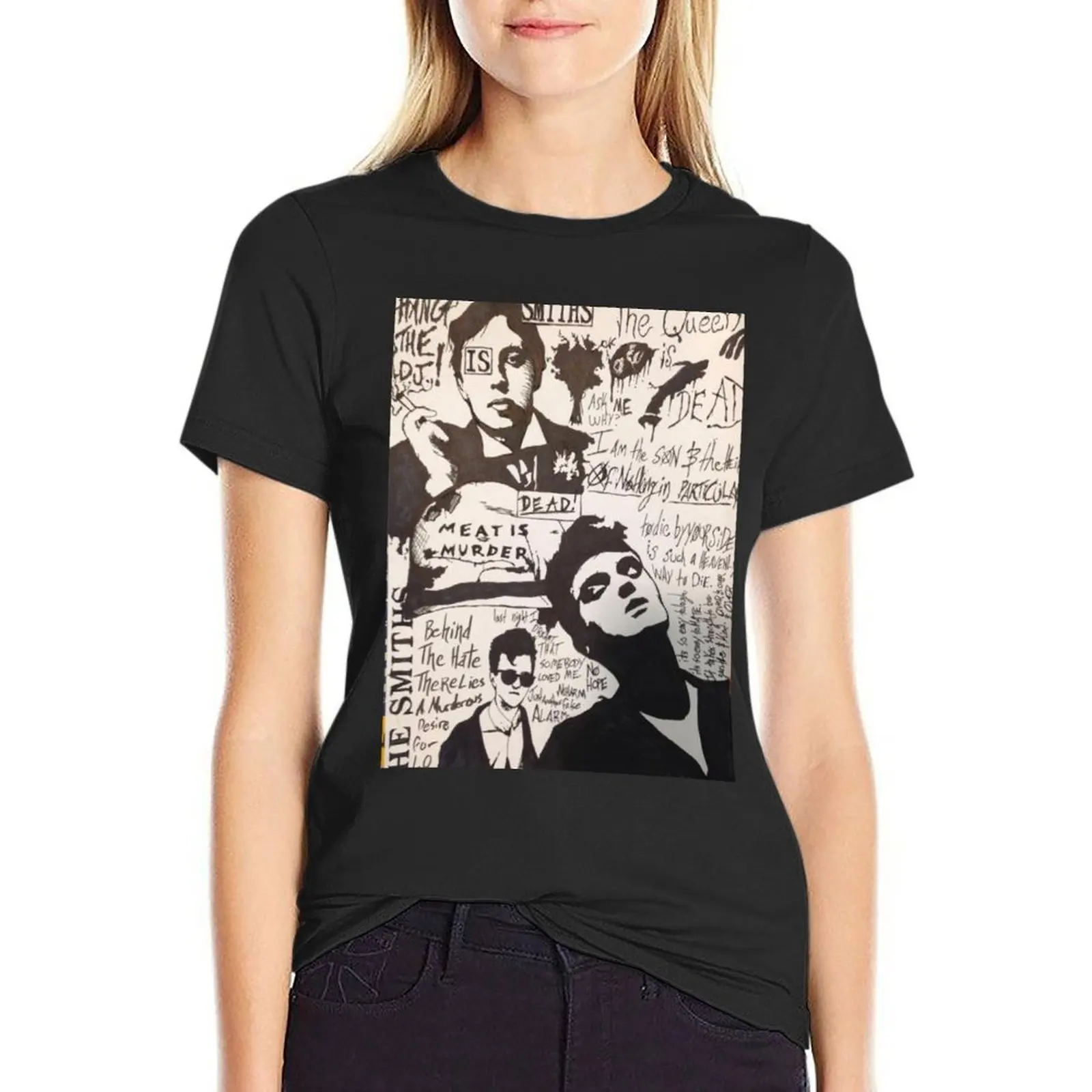 The Smiths T-Shirt tops graphics tees western t-shirt dress for Women