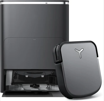 Deebot-ロボット掃除機とモップ,掃除機とモップ,吸引8000Pa,15mmリフト,温水モップ付き,洗浄,セルフオープニング,x2