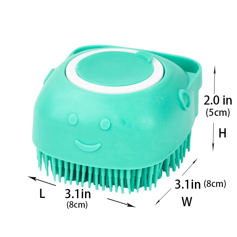 Bathroom Puppy Big Dog Cat Bath Massage Gloves Brush Soft Safety Silicone Pet Accessories for Dogs Cats Tools Mascotas Products