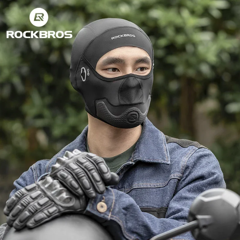 ROCKBROS Cycling Hat Summer Cool Balaclava UV Protection Bicycle Hiking Ice Scarf Silk Hat Face Cover Sport Bike Helmet Liner