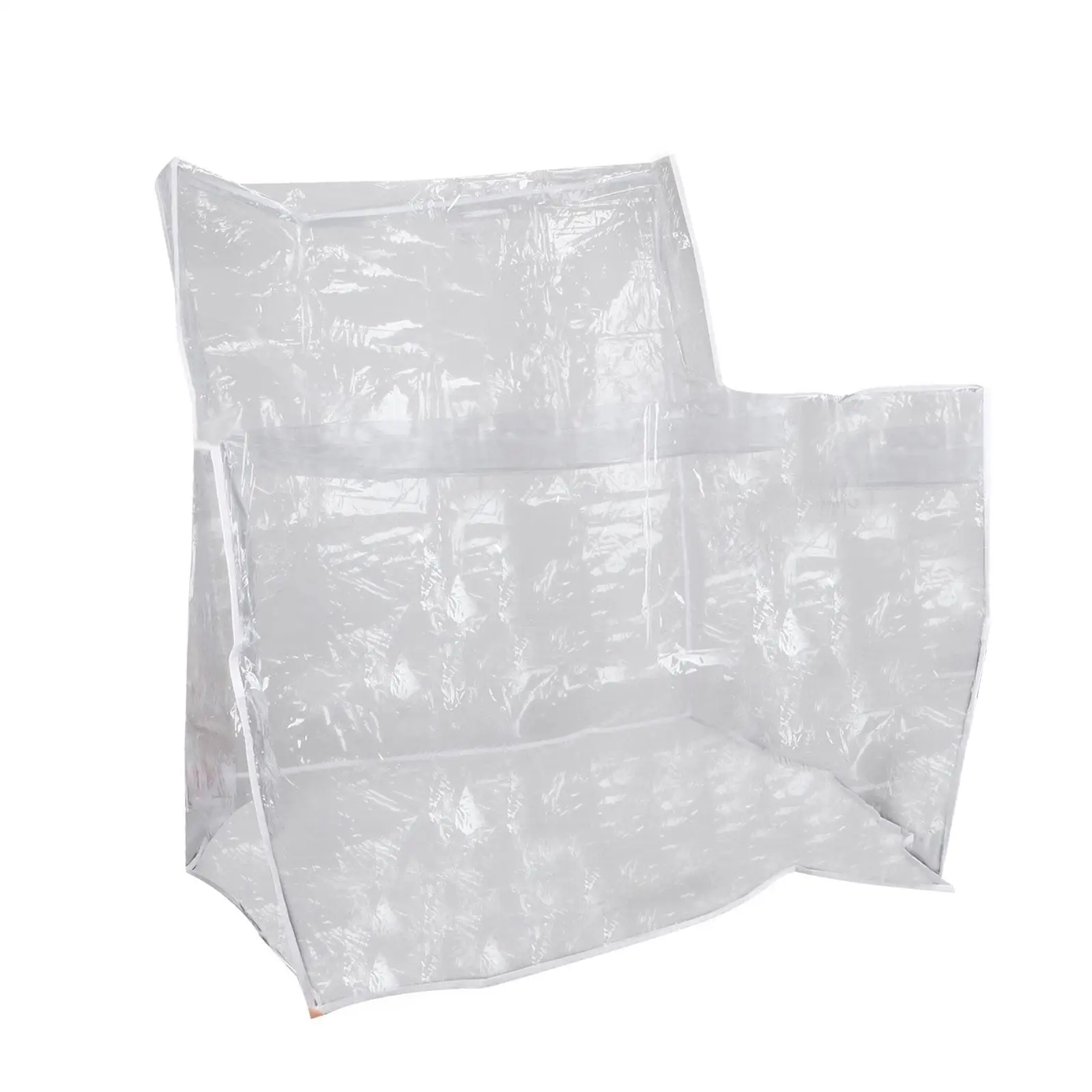 Armchair Protector Cover Transparent PVC Material Recliner Chair Lining Furniture Cover for Living Room Office Hotel Decoration