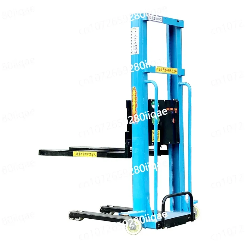 Stacker 0.5T1 ton portable manual pallet stacker truck