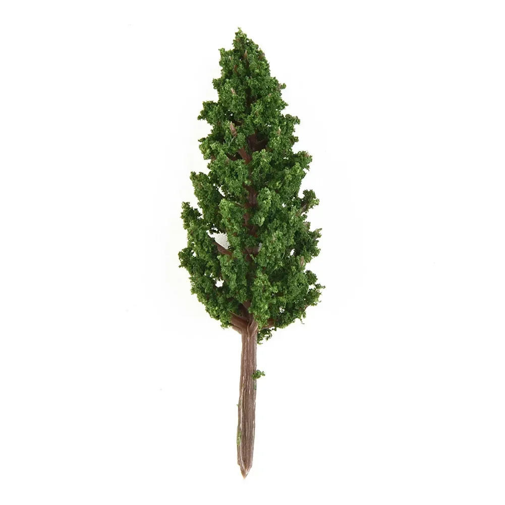 100pcs 3.8cm Mini Model Trees Micro= Landscape Decorations Train Railroad Diorama Wargame Scenery GardenTree Decorations