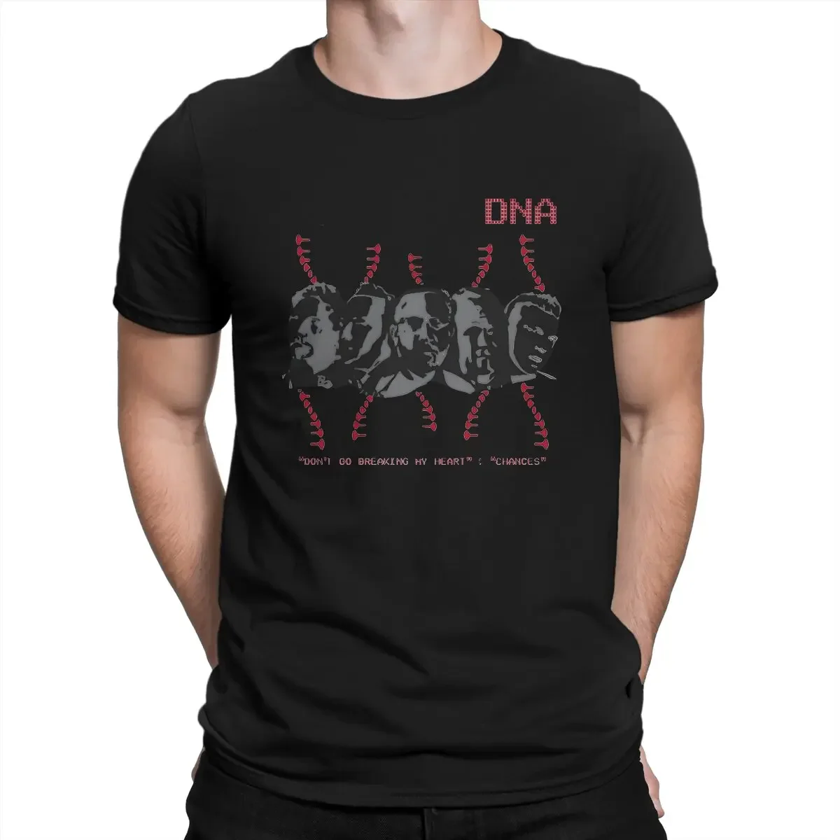 Is In My DNA T-Shirt For Men Backstreet Boys Fashion Pure Cotton Tee Shirt Round Neck Short Sleeve T Shirts Gift Idea Tops