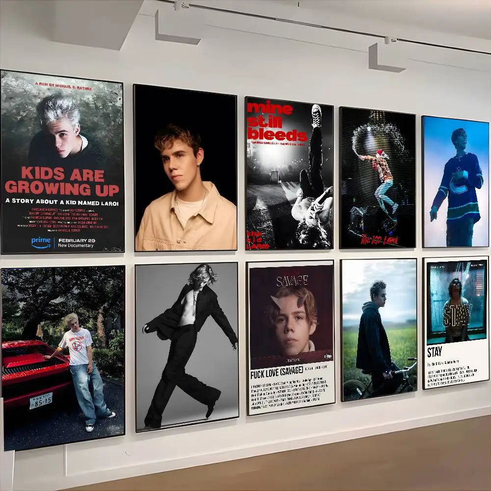 ملصق K-Kid L-LAROI MAYBE عالي الدقة جدار لاصق مقاوم للماء لغرفة المعيشة المنزلية وغرفة النوم والديكور الجمالي