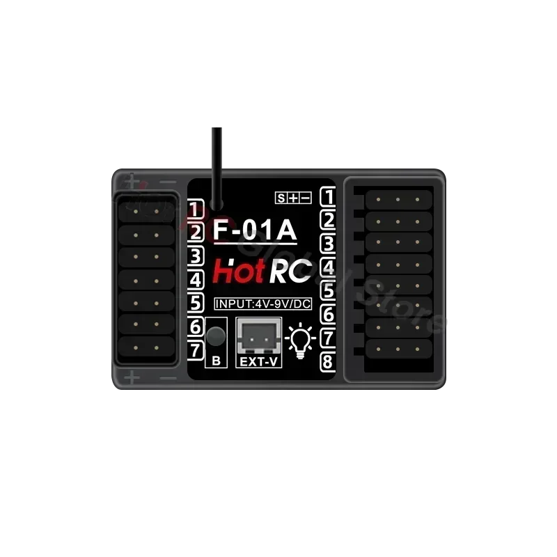 Hotrc 2.4 جيجا هرتز 4/6/8/10 قناة F-08A F-10A F-06AT F-08AT F-01AT الدوران استقبال ل RC سيارة قارب طائرة خزان جهاز إرسال روبوت