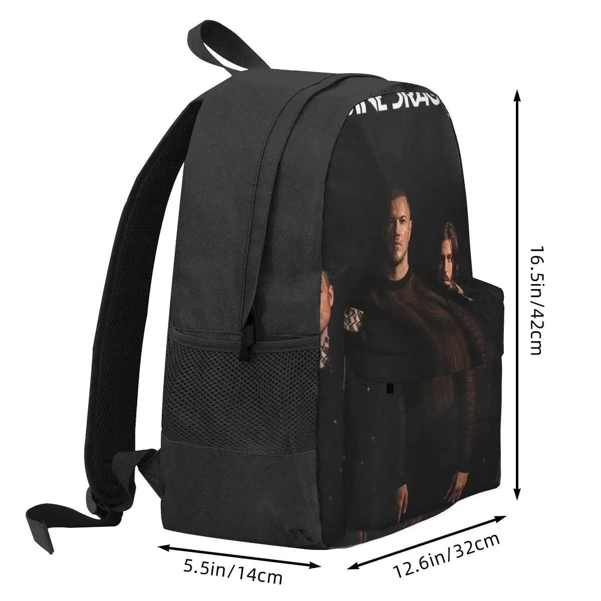 Imagine Dragons Band Loom Tour Backpack Student BookBag Children School Bag Computer Shoulder Bags for Boys Girls